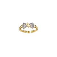 Pave Bowtie Ring (14K) Popular Jewelry New York
