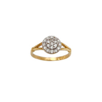 Pave Solitaire Ring (14K) Popular Jewelry New York