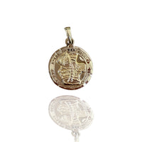 Puerto Rico Medallion Pendant (14K)