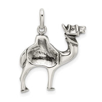 Antiqued Camel Pendant (Silver)