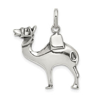 Antiqued Camel Pendant (Silver)