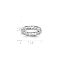 Leo Zodiac Sign Band Ring (Silver)