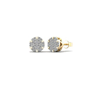 Round Diamond Stud Earrings (14K)