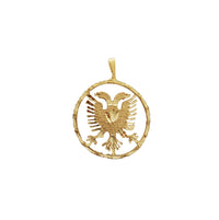 Round Albanian Pendant (14K)