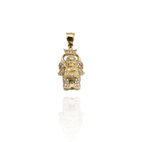 Raising Posture Buddha CZ Pendant