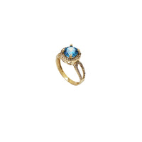 Return CZ Ring (14K)