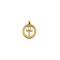Rope Frame Ankh Pendant (14K) Popular Jewelry New York