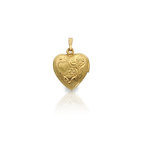 Rose & Mom Locket Pendant (14K) Popular Jewelry New York