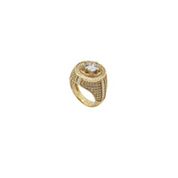 Roulette CZ Ring (14K)