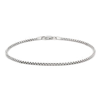 Round Box Anklet Bracelet (14K) Popular Jewelry New York