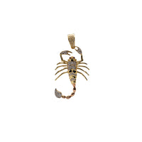 Tricolor Iced Scorpion Pendant (18K)