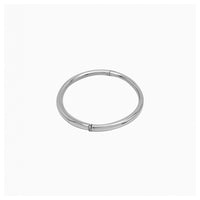 Plain Circular Bangle (Silver)