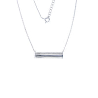 ID Plate Necklace (Silver)
