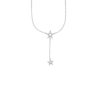 Dangling Star Necklace (Silver)