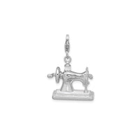 Sewing Machine Charm (Silver)