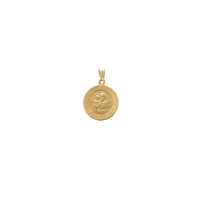 Miniature Saint Joseph Medallion Pendant (14K)