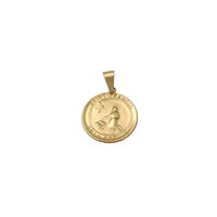 Saint Francis Medallion Pendant (14K) Popular Jewelry New York