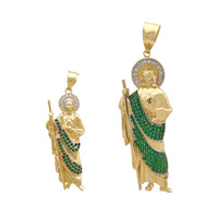 Saint Jude CZ Pendant (14K) Popular Jewelry New York