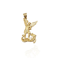 Saint Michael Spear Pendant (14K)