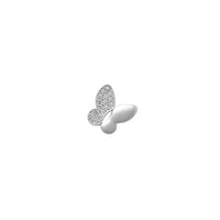 Invisible Bail Icy Butterfly Pendant (14K)