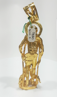 Solid Diamond Cut Lazarus 3D Pendant - Lucky Diamond 恆福珠寶金行 New York City 169 Canal Street 10013 Jewelry store Playboi Charlie Chinatown @luckydiamondny 2124311180