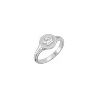 Cherub Signet Ring (Silver) main - Popular Jewelry - New York
