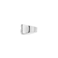 Cut-Out Cross Pattée Ring (Silver) side - Popular Jewelry - New York
