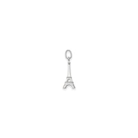 Eiffel Tower Charm (Silver) side - Popular Jewelry - New York