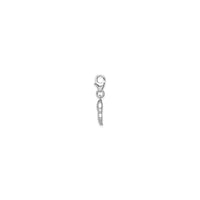 Icy Jellyfish Charm (Silver) side - Popular Jewelry - New York