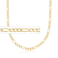 Solid Figaro Chain (14K)