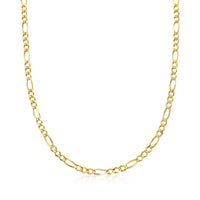 Solid Figaro Chain (14K)