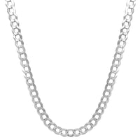 Solid Italian Cuban Chain (Silver)