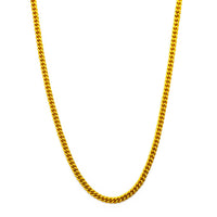 Solid Miami Cuban Chain (24K) Popular Jewelry New York