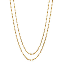 Solid Ball Chain (14K) Popular Jewelry New York