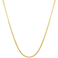Spiga / Square Wheat Chain (14K)