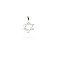 Star of David Flat Pendant (Silver) New York Popular Jewelry
