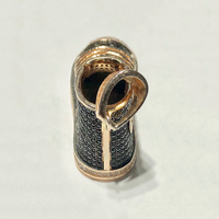 Converse Sneaker CZ Pendant (Silver) - Popular Jewelry New York