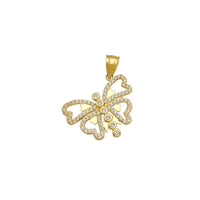 Stone-Set Butterfly Pendant (14K) Popular Jewelry New York