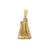 Stone-Set Solid Robe Saint Jude Pendant (14K) Popular Jewelry New York
