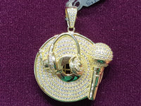 Iced-Out Studio Pendant Silver - Lucky Diamond 恆福珠寶金行 New York City 169 Canal Street 10013 Jewelry store Playboi Charlie Chinatown @luckydiamondny 2124311180