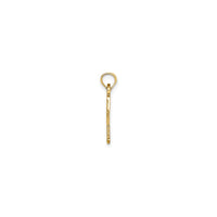 Tennis Racquet Pendant (14K)