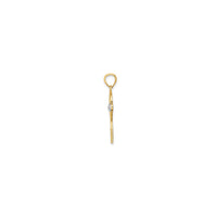 Tennis Racquet Pendant (14K)