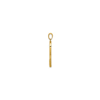 Tennis Racquet Pendant (14K)
