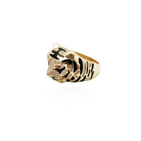 Stripes & Ice Tiger Ring (14K)