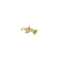 Textured Bird Pendant (14K) Popular Jewelry New York