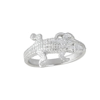 Textured Lizard Ring (Silver) Popular Jewelry New York