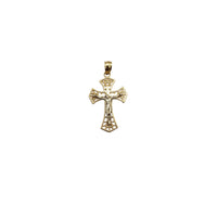 Tiny Crucifix Pendant (14K)