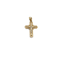 Tiny Crucifix Pendant (14K)