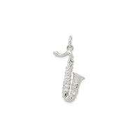 Tiny Saxophone Pendant (Silver)