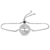 Tree Of Life Adjustable Bracelet (Silver) Popular Jewelry New York